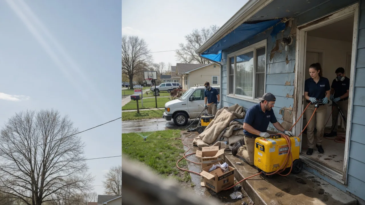 Basement Flood Cleanup in Clare, IL near me